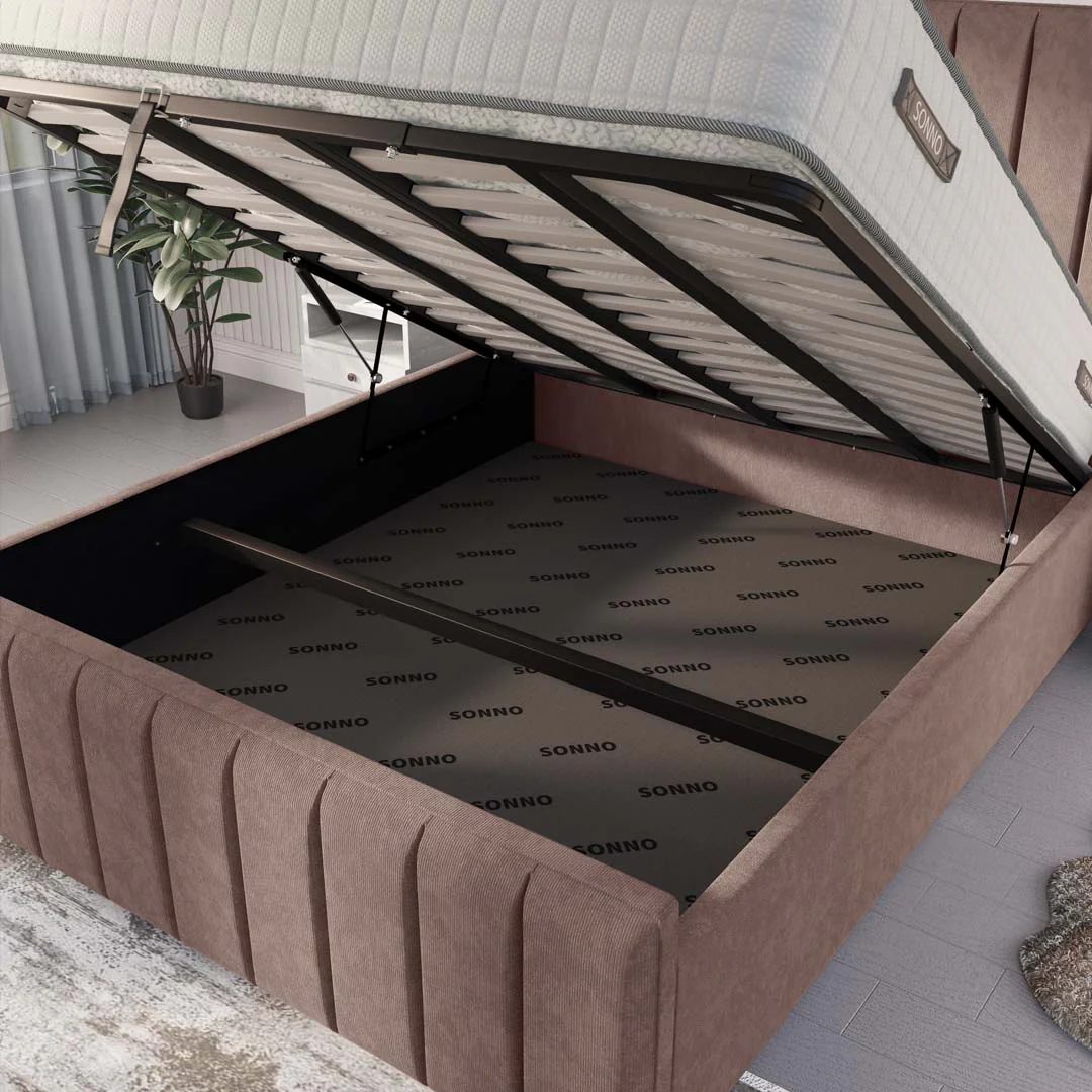 Lisbon Upholstered Ottoman Bed - Image 7