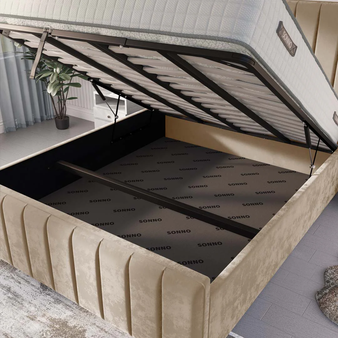 Lisbon Upholstered Ottoman Bed - Image 7