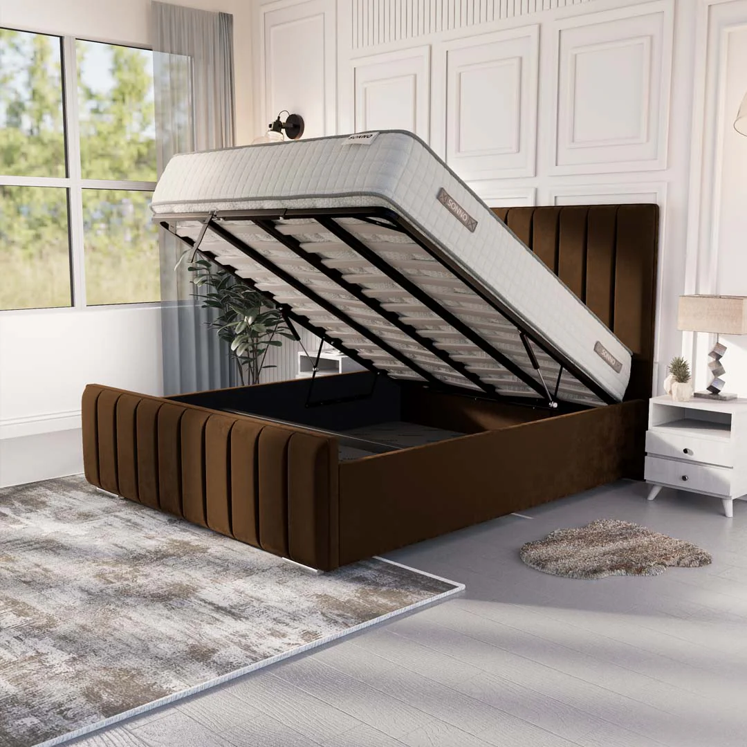 Lisbon Upholstered Ottoman Bed - Image 2