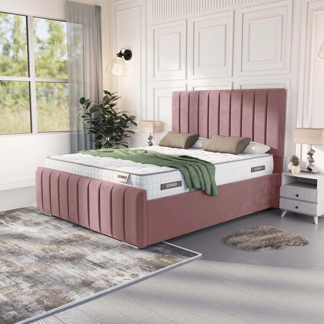 Lisbon Upholstered Ottoman Bed - Image 3