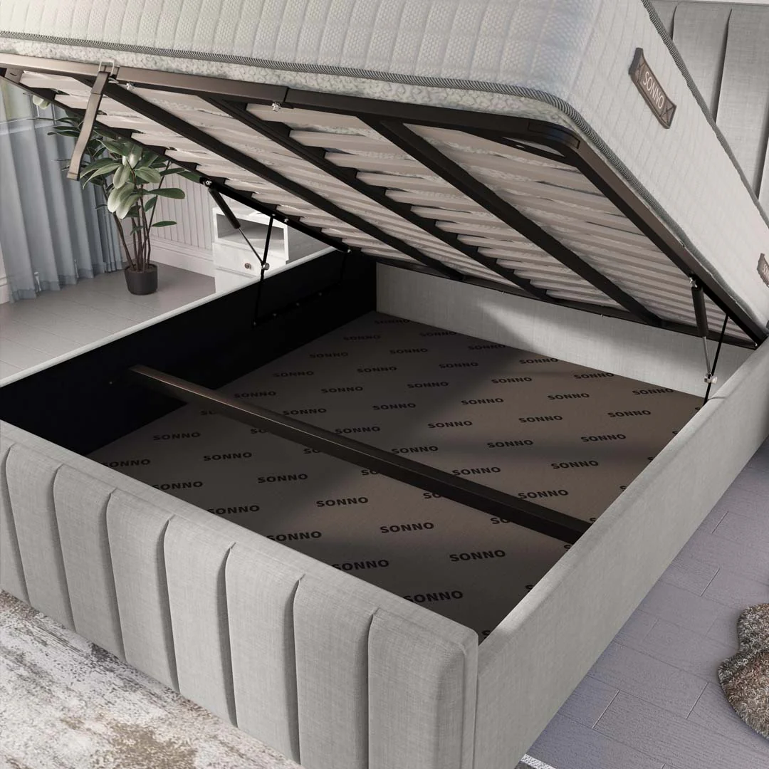 Lisbon Upholstered Ottoman Bed - Image 7