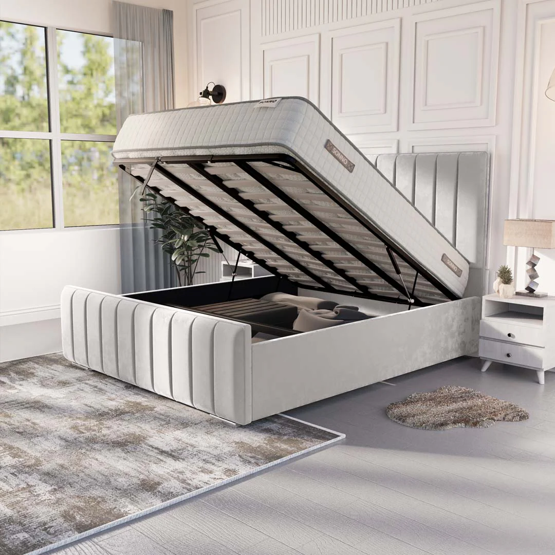 Lisbon Upholstered Ottoman Bed - Image 6
