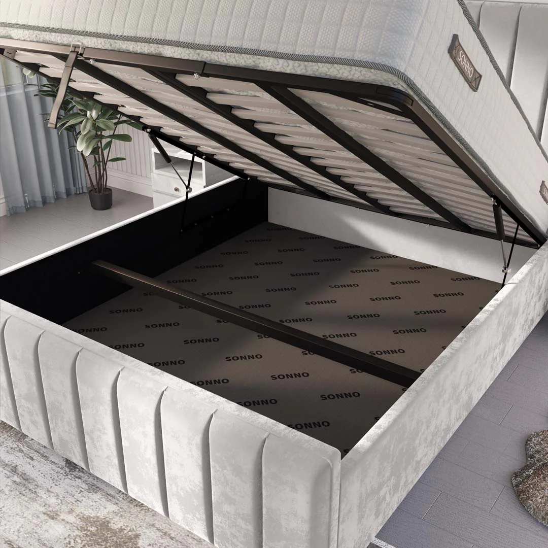Lisbon Upholstered Ottoman Bed - Image 7