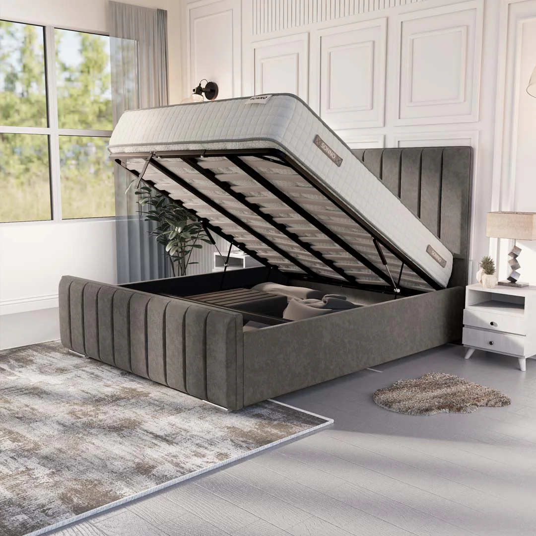 Lisbon Upholstered Ottoman Bed - Image 6