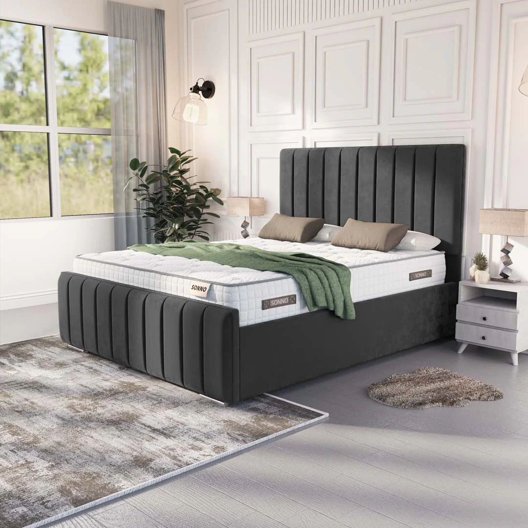 Lisbon Upholstered Ottoman Bed - Image 3
