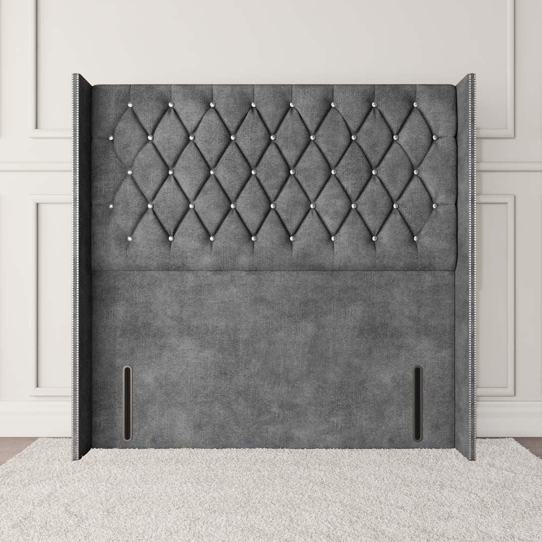 Luxor Wingback Floor Standing Headboard