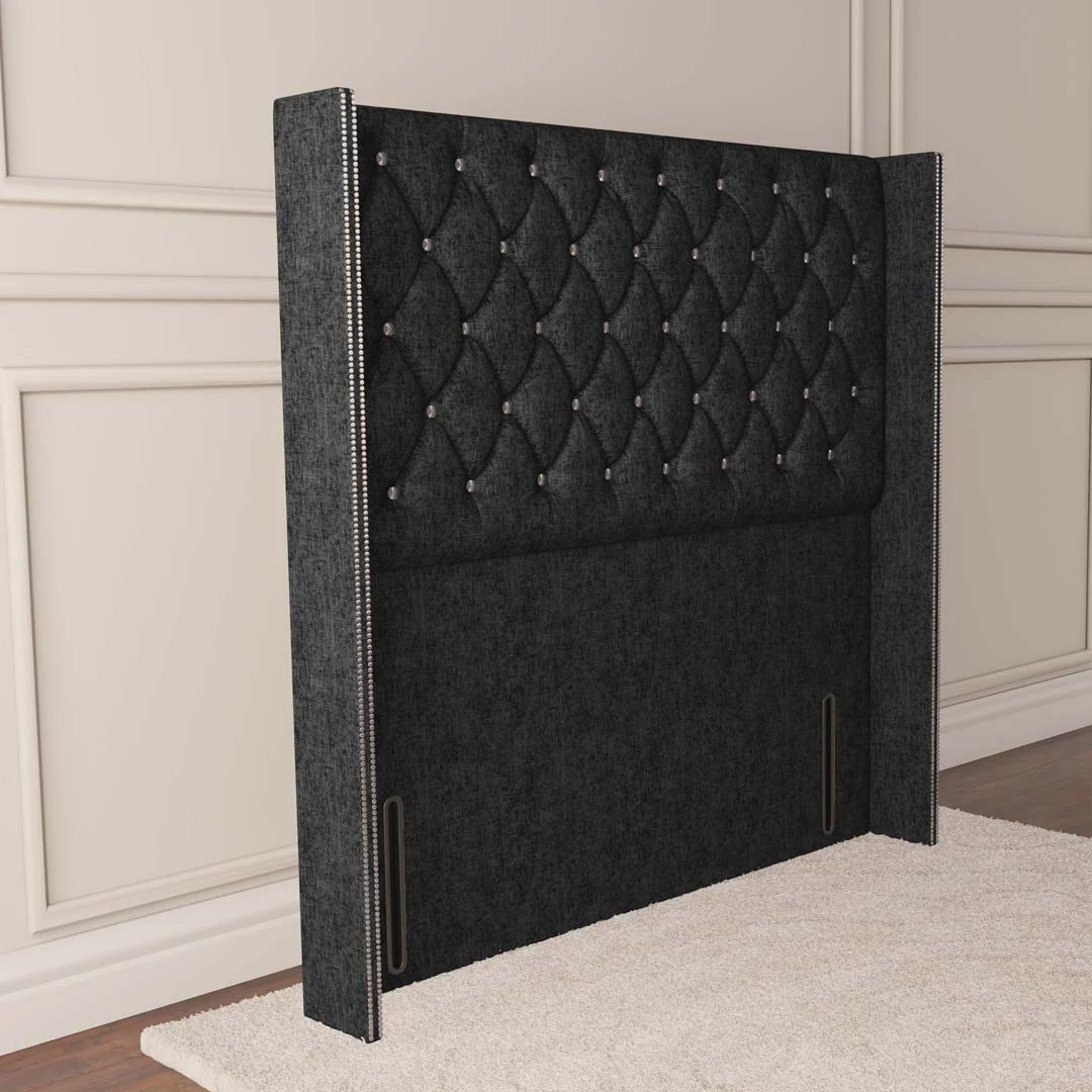 Luxor Wingback Floor Standing Headboard - Image 2