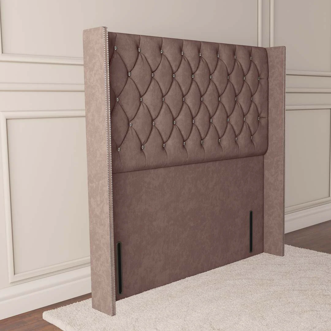 Luxor Wingback Floor Standing Headboard - Image 2