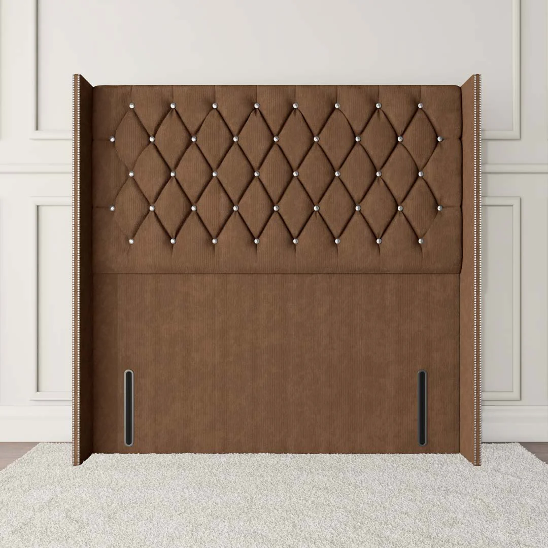 Luxor Wingback Floor Standing Headboard