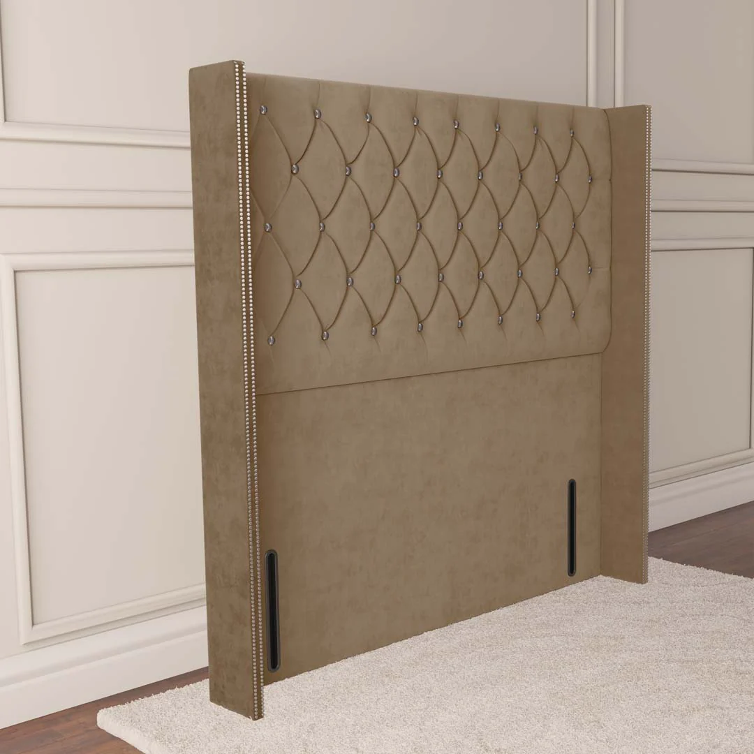 Luxor Wingback Floor Standing Headboard - Image 2