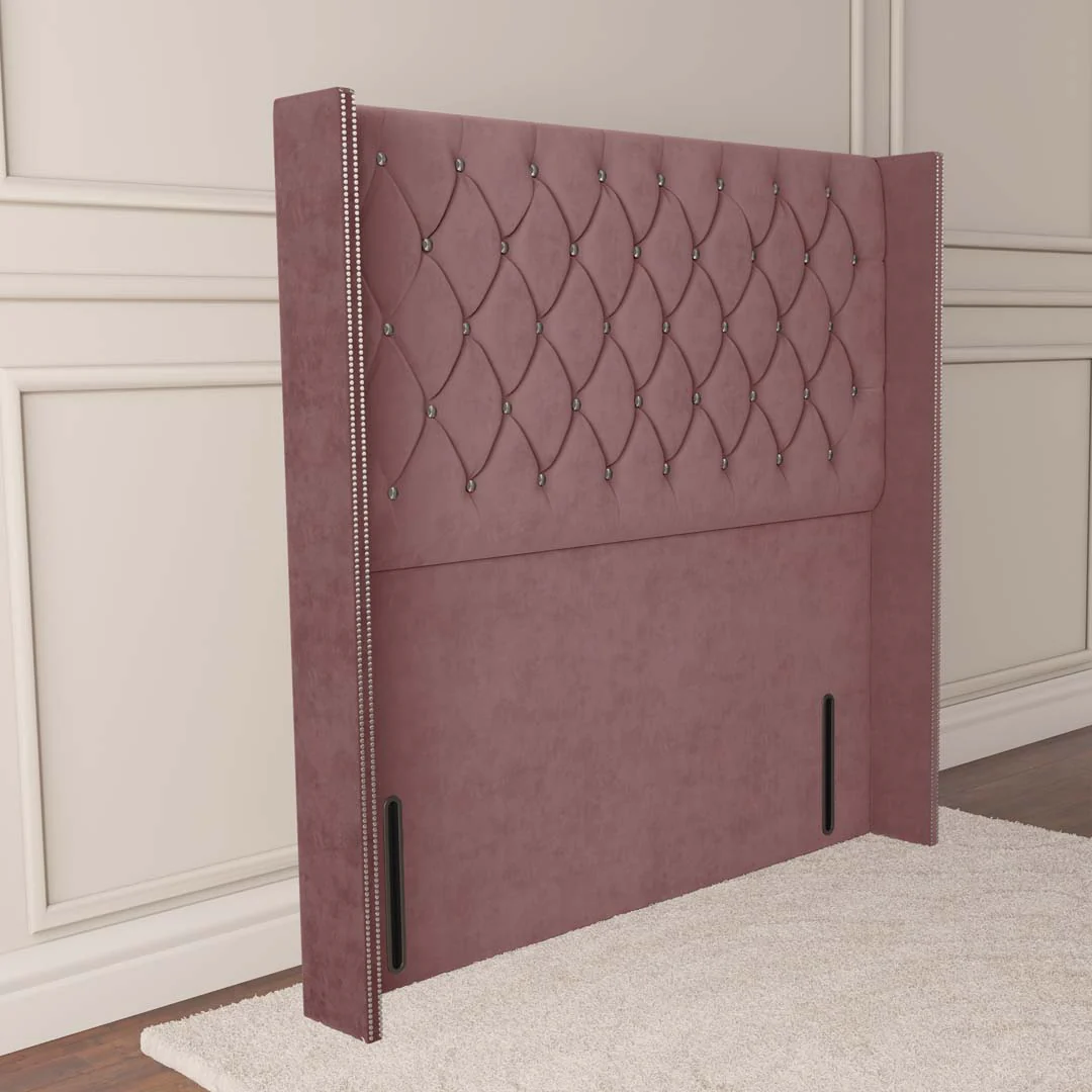 Luxor Wingback Floor Standing Headboard - Image 2