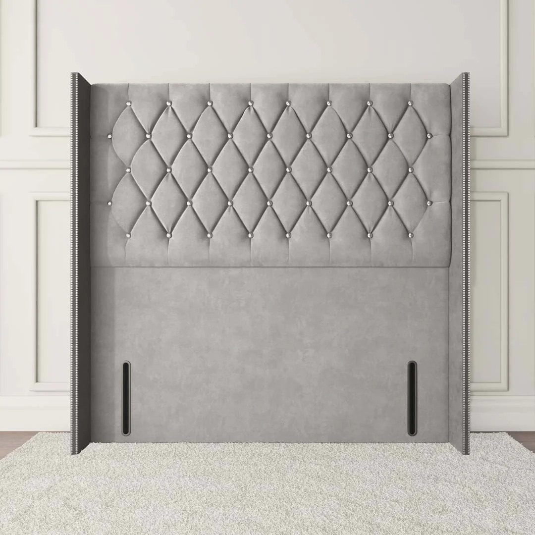 Luxor Wingback Floor Standing Headboard