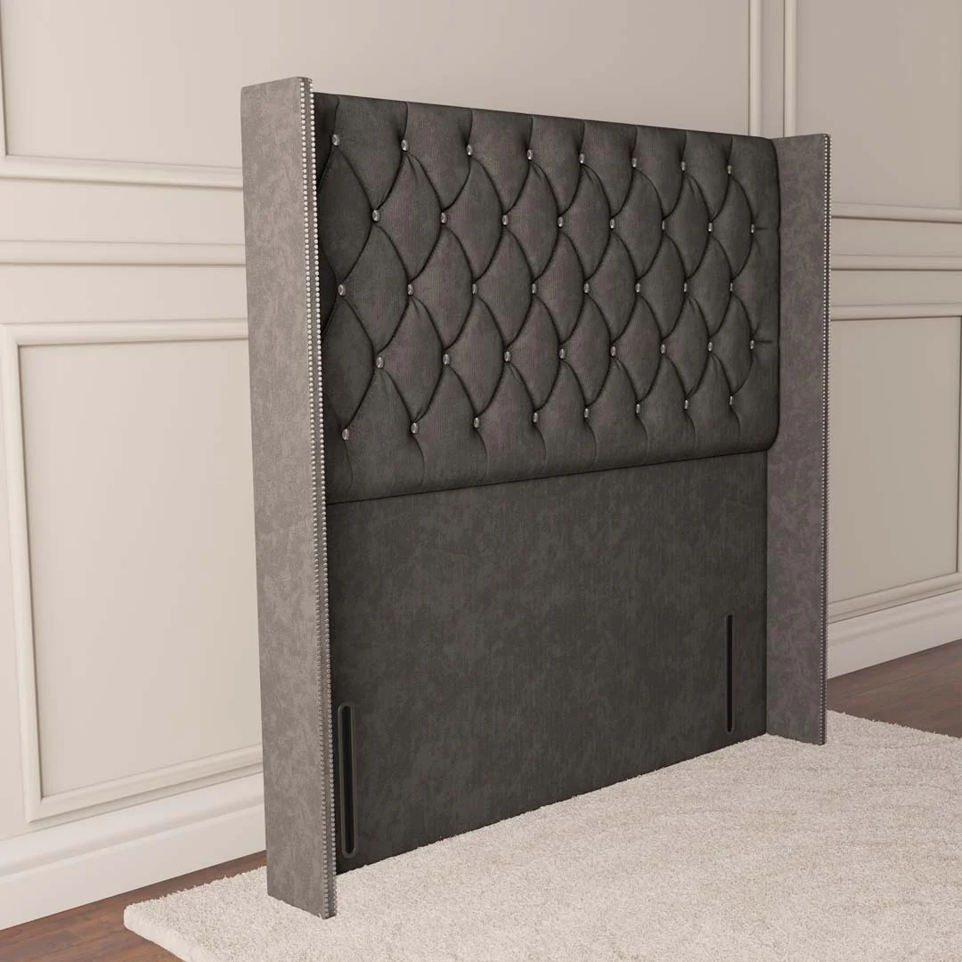 Luxor Wingback Floor Standing Headboard - Image 2
