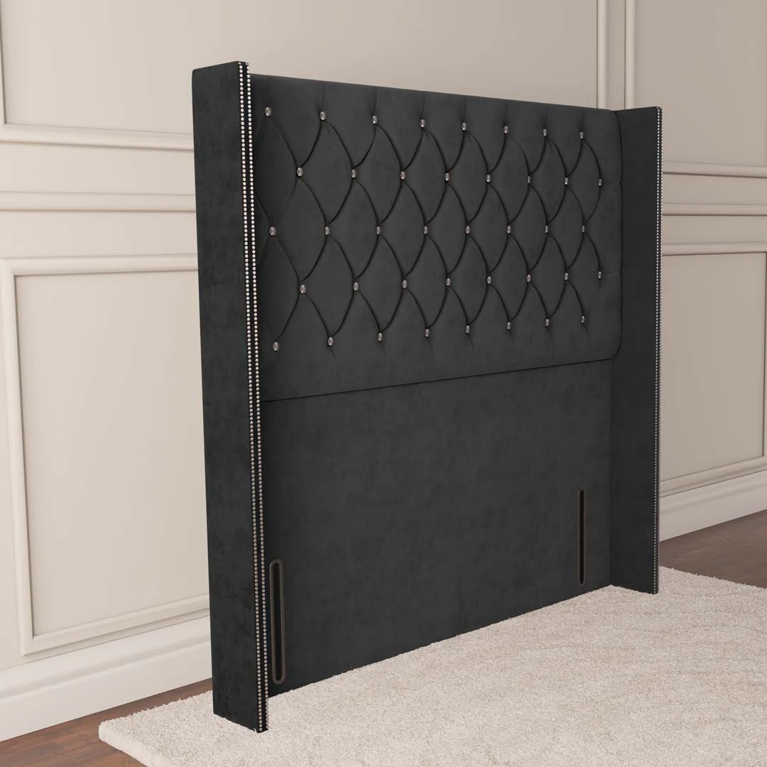 Luxor Wingback Floor Standing Headboard - Image 2