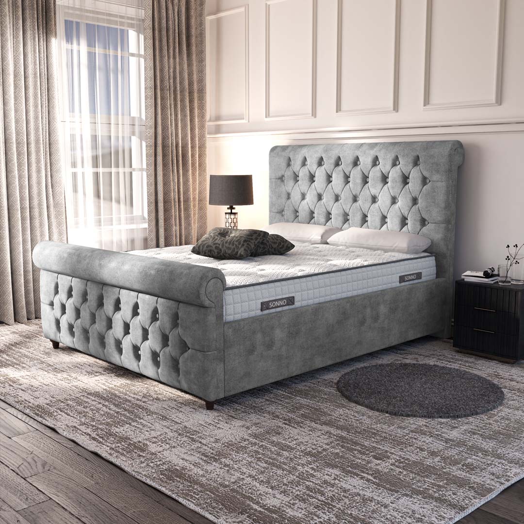 Melbourne Upholstered Ottoman Bed - Image 3