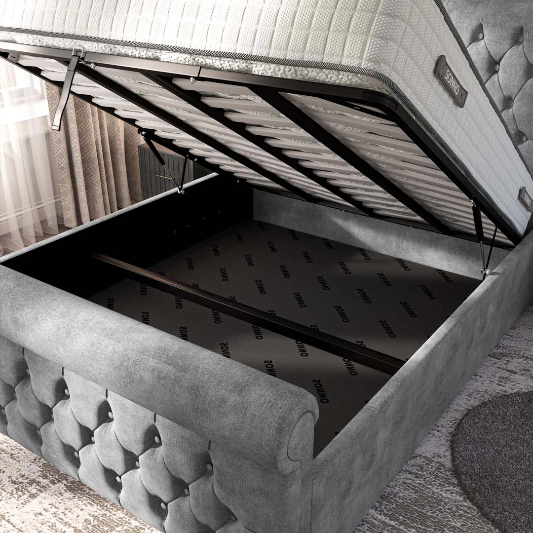 Melbourne Upholstered Ottoman Bed - Image 7