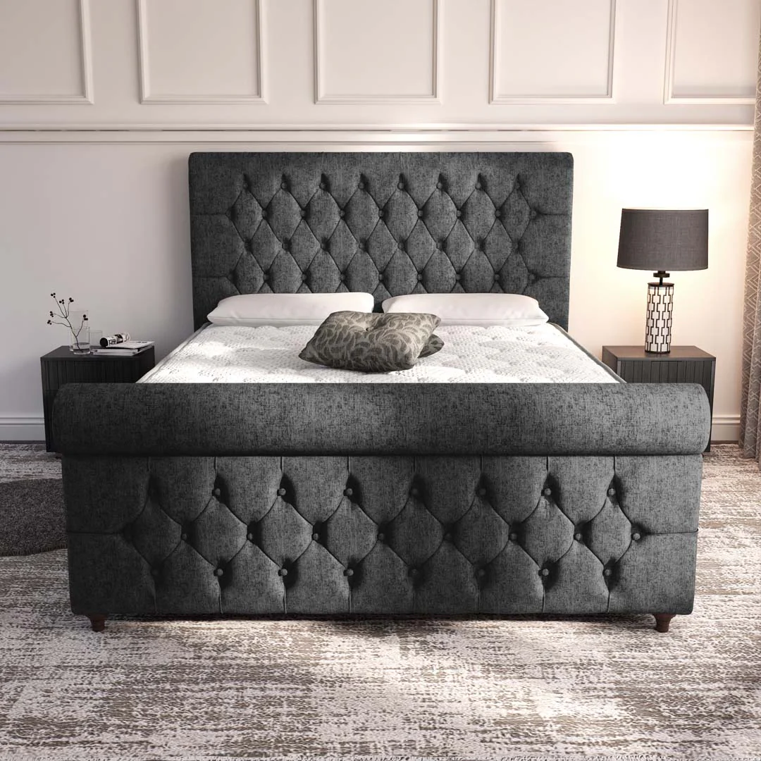 Melbourne Upholstered Ottoman Bed - Image 5