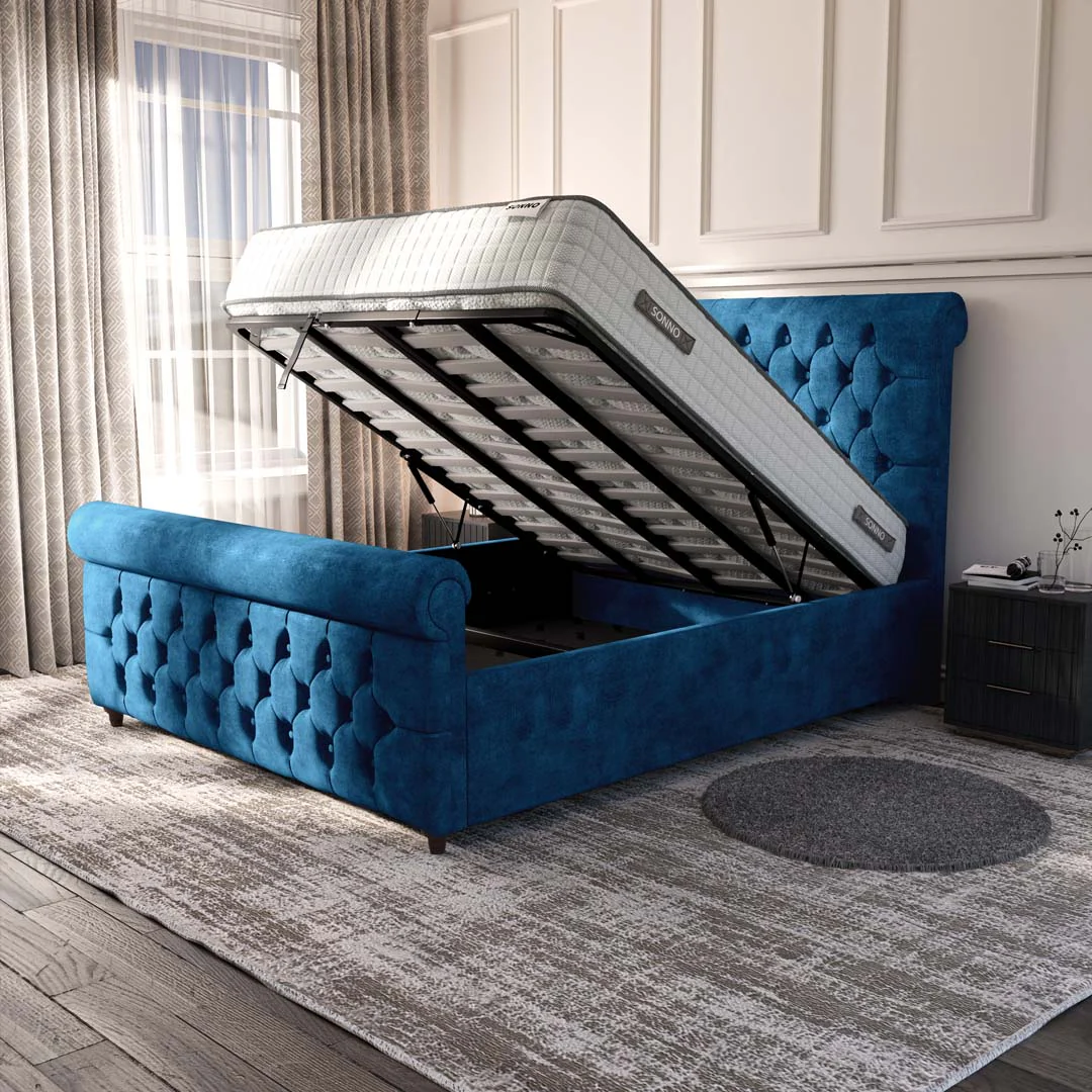 Melbourne Upholstered Ottoman Bed - Image 2