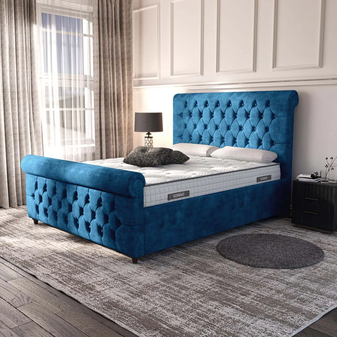 Melbourne Upholstered Ottoman Bed - Image 3