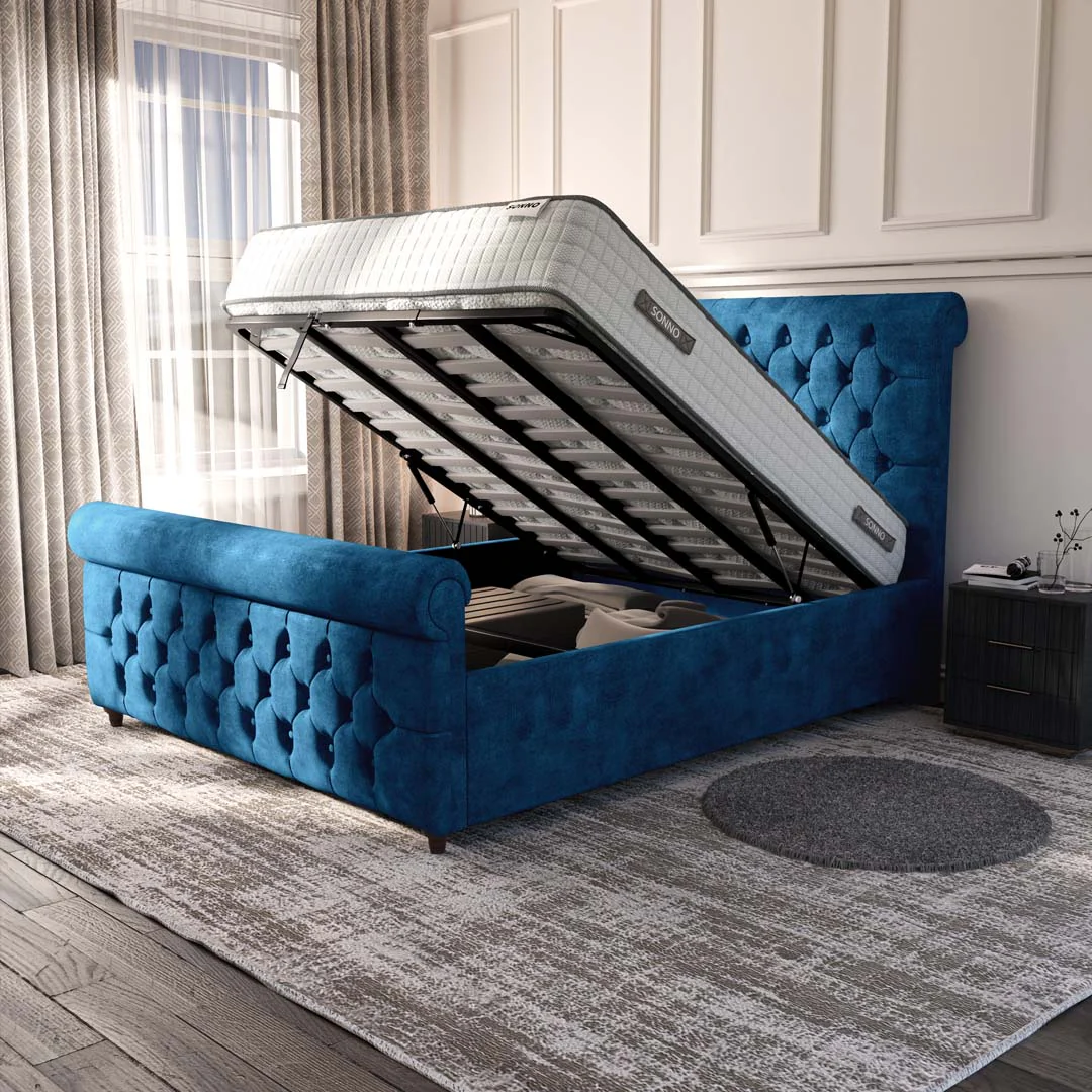 Melbourne Upholstered Ottoman Bed - Image 6