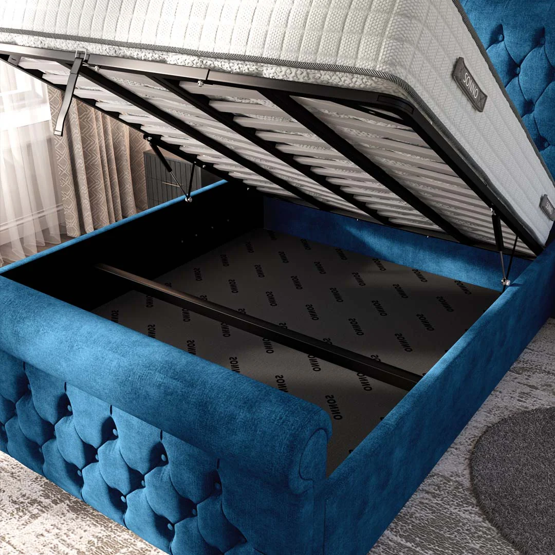 Melbourne Upholstered Ottoman Bed - Image 7