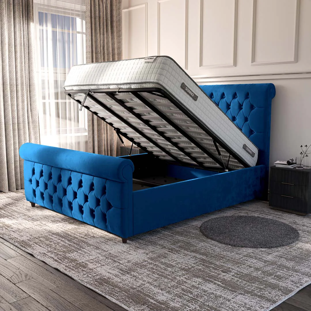 Melbourne Upholstered Ottoman Bed - Image 2