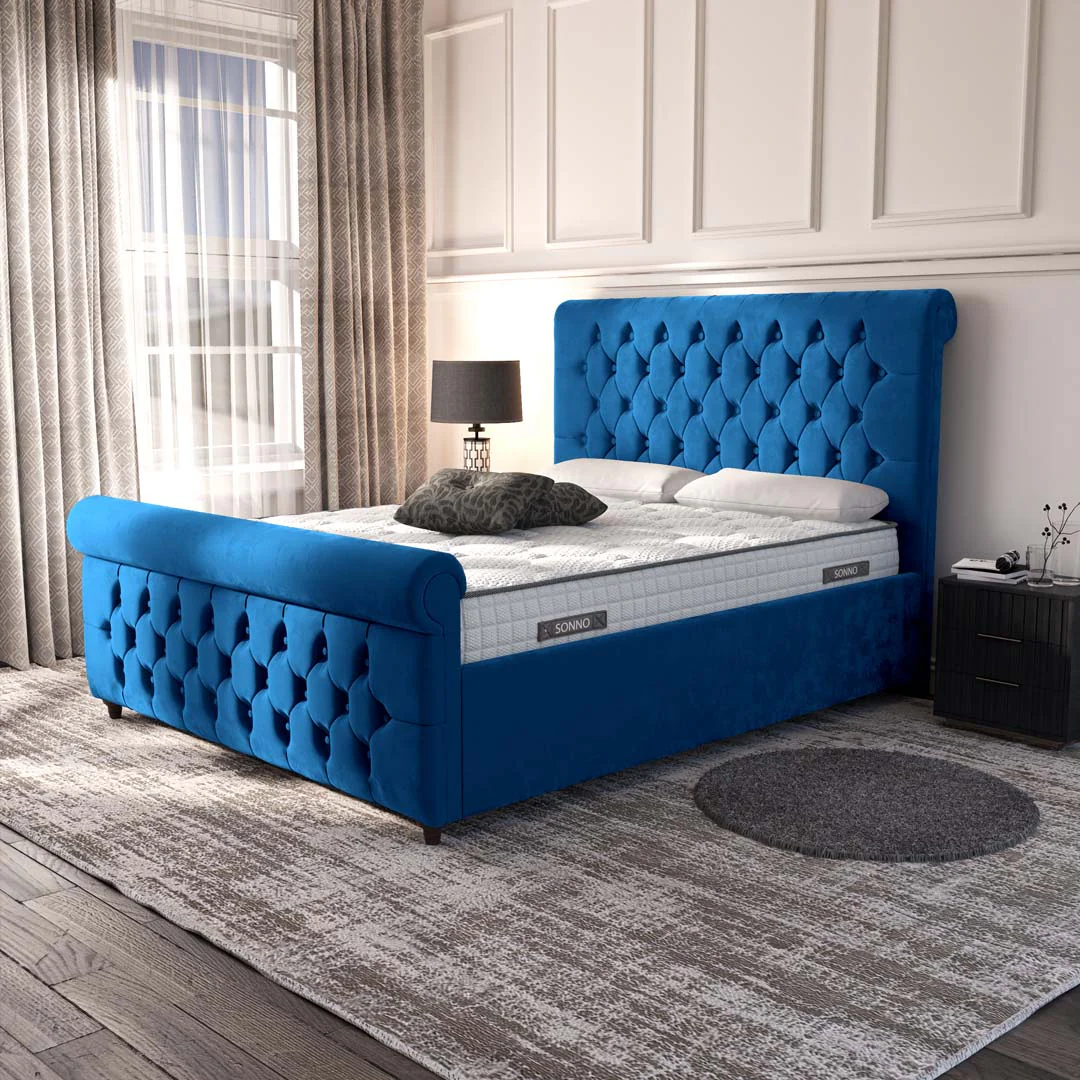 Melbourne Upholstered Ottoman Bed - Image 3