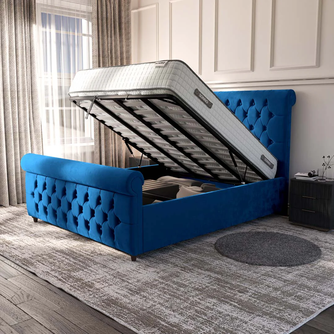 Melbourne Upholstered Ottoman Bed - Image 6