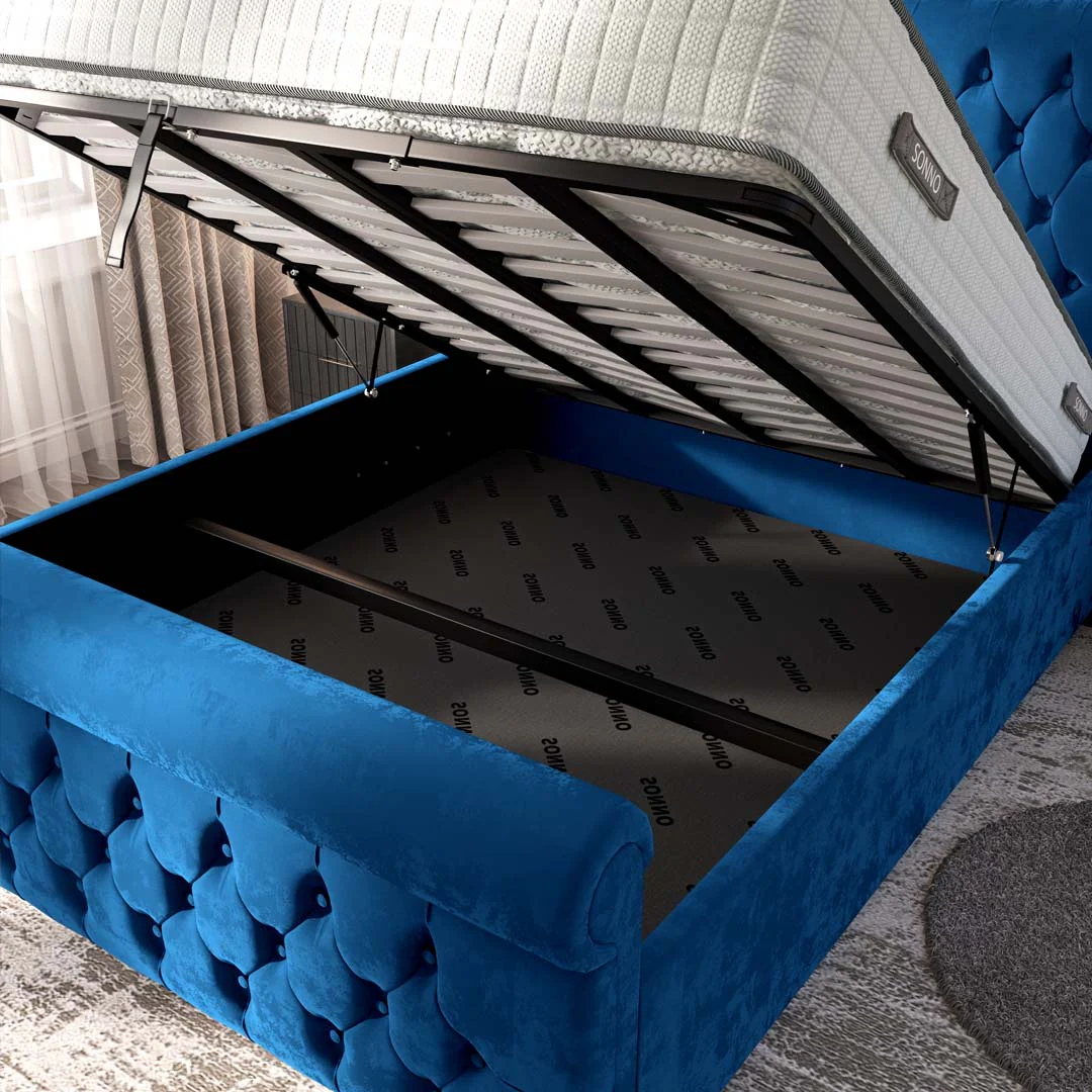 Melbourne Upholstered Ottoman Bed - Image 7