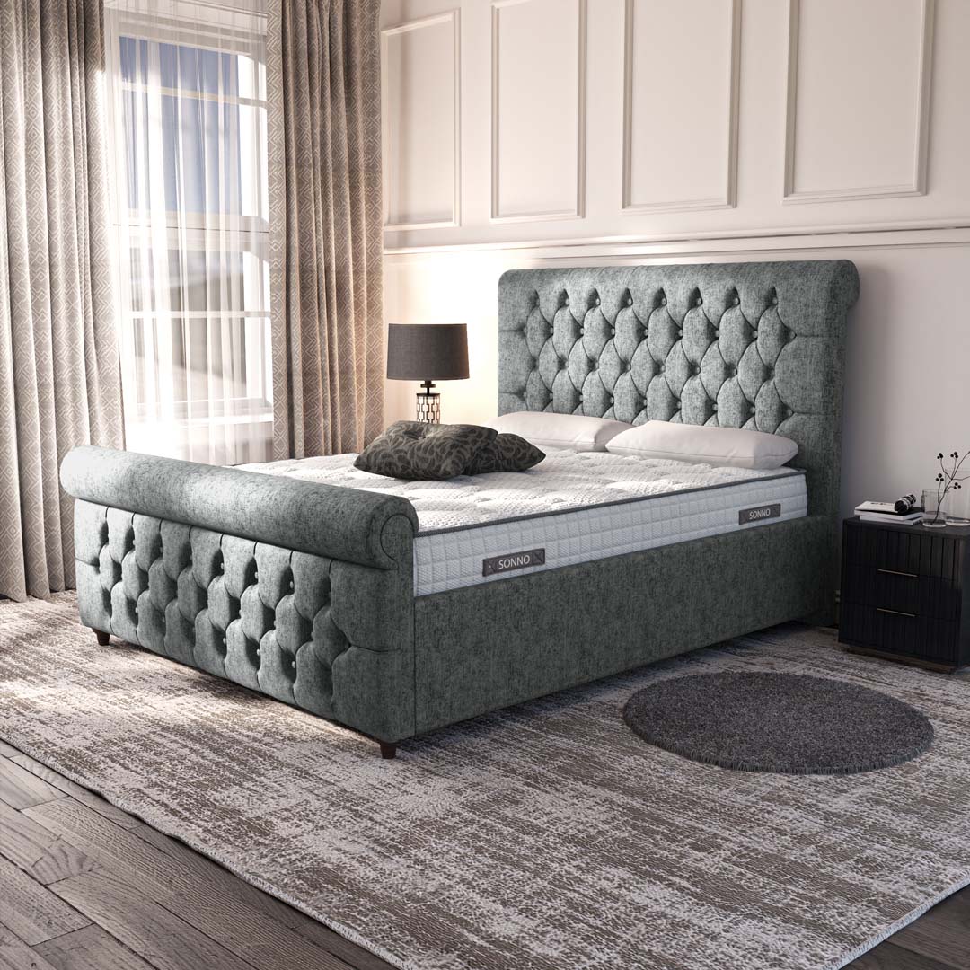 Melbourne Upholstered Ottoman Bed - Image 3