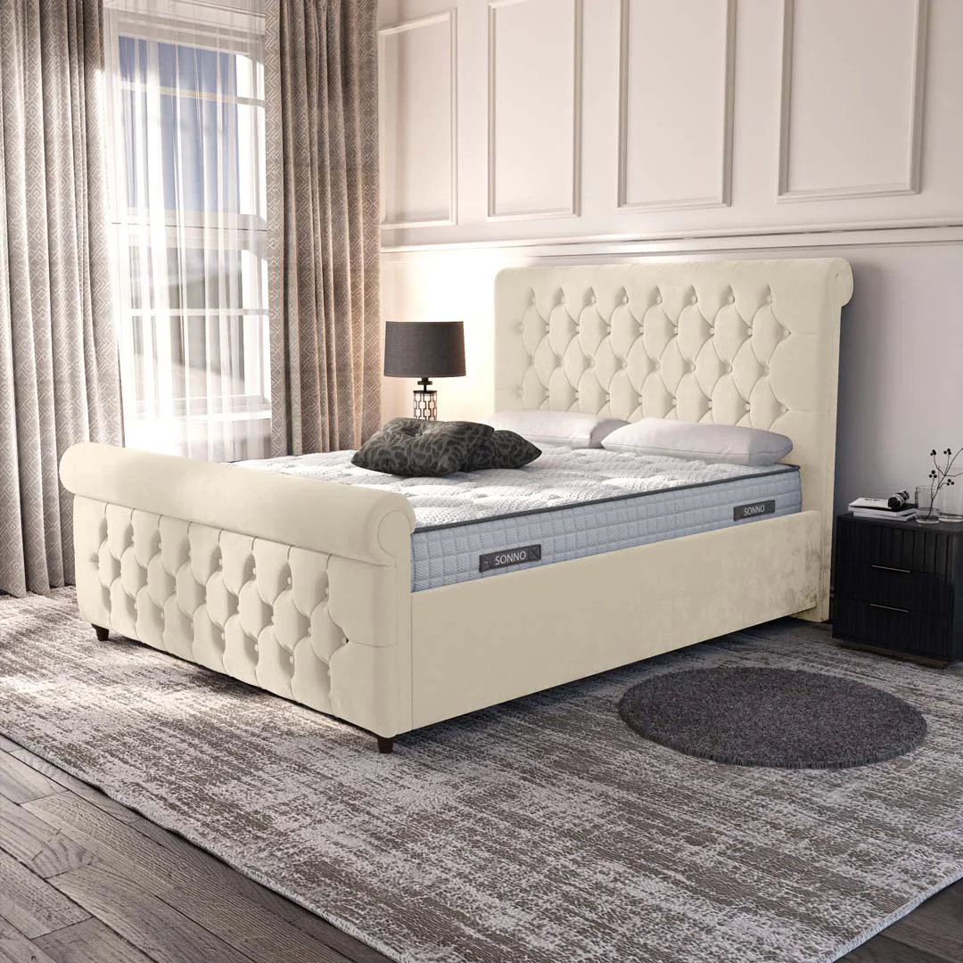 Melbourne Upholstered Ottoman Bed - Image 3