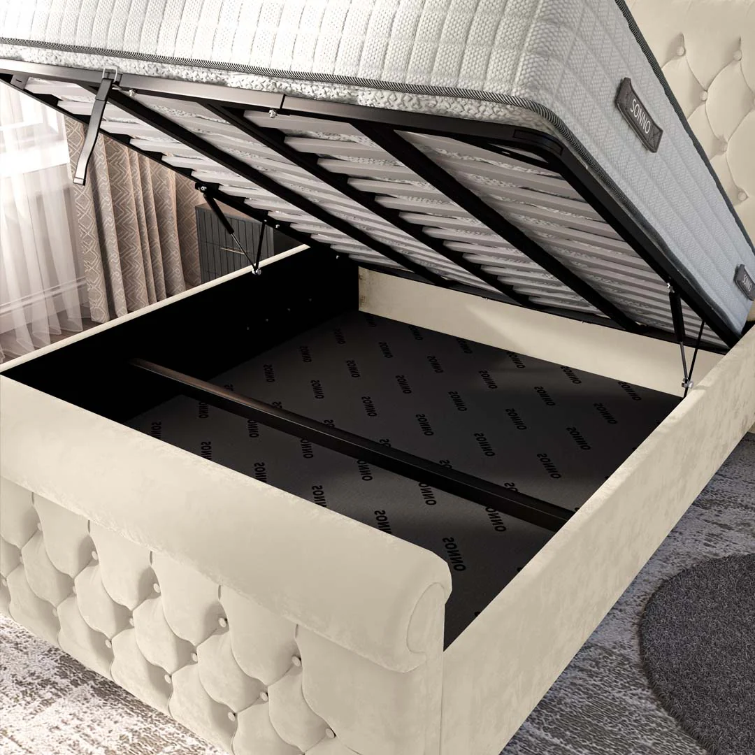 Melbourne Upholstered Ottoman Bed - Image 7