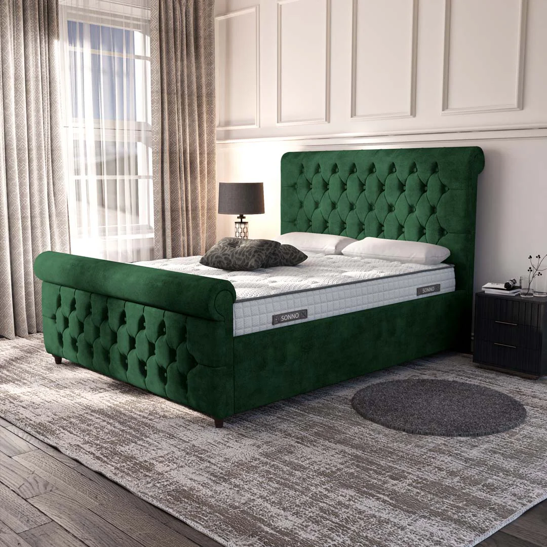 Melbourne Upholstered Ottoman Bed - Image 3