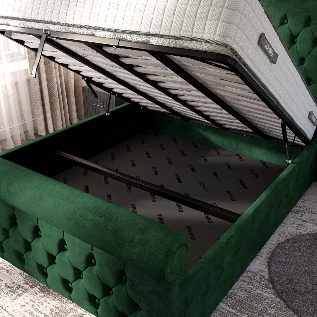 Melbourne Upholstered Ottoman Bed - Image 7