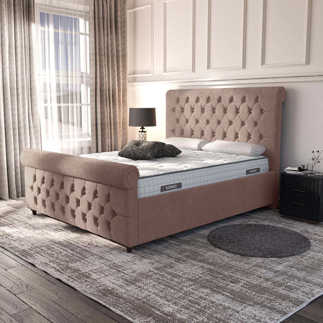 Melbourne Upholstered Ottoman Bed - Image 3