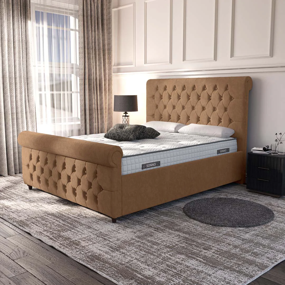 Melbourne Upholstered Ottoman Bed - Image 3