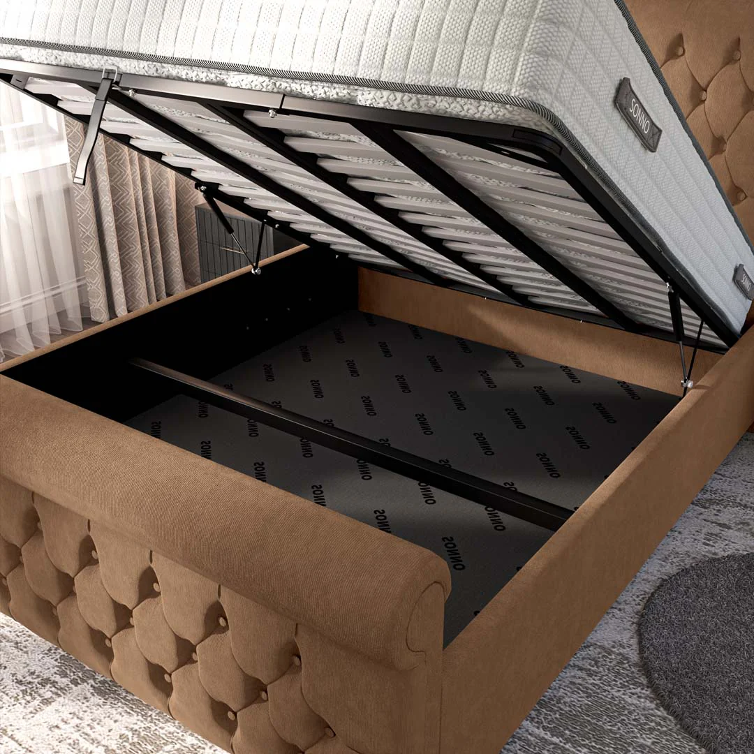 Melbourne Upholstered Ottoman Bed - Image 7