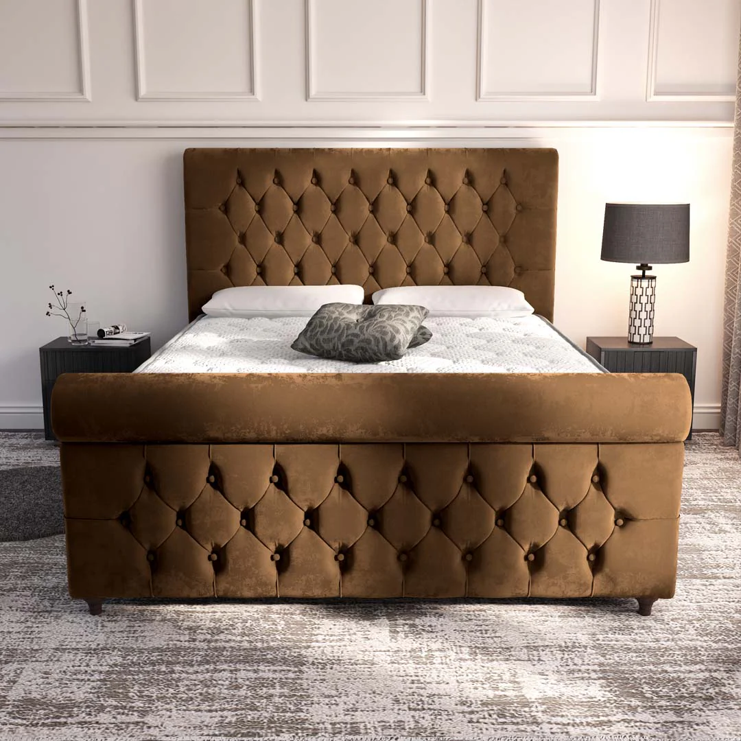 Melbourne Upholstered Ottoman Bed - Image 5
