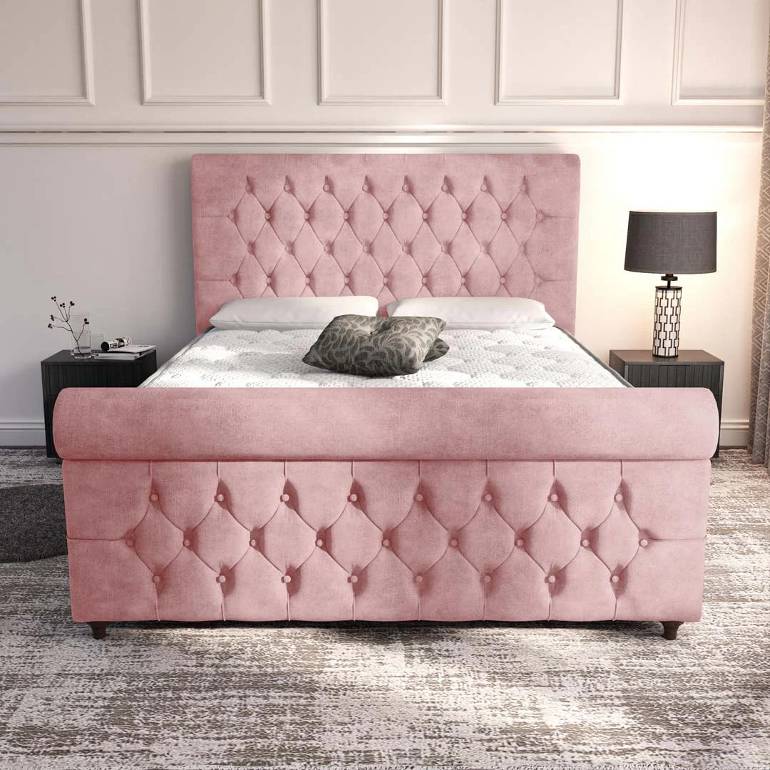 Melbourne Upholstered Ottoman Bed - Image 5
