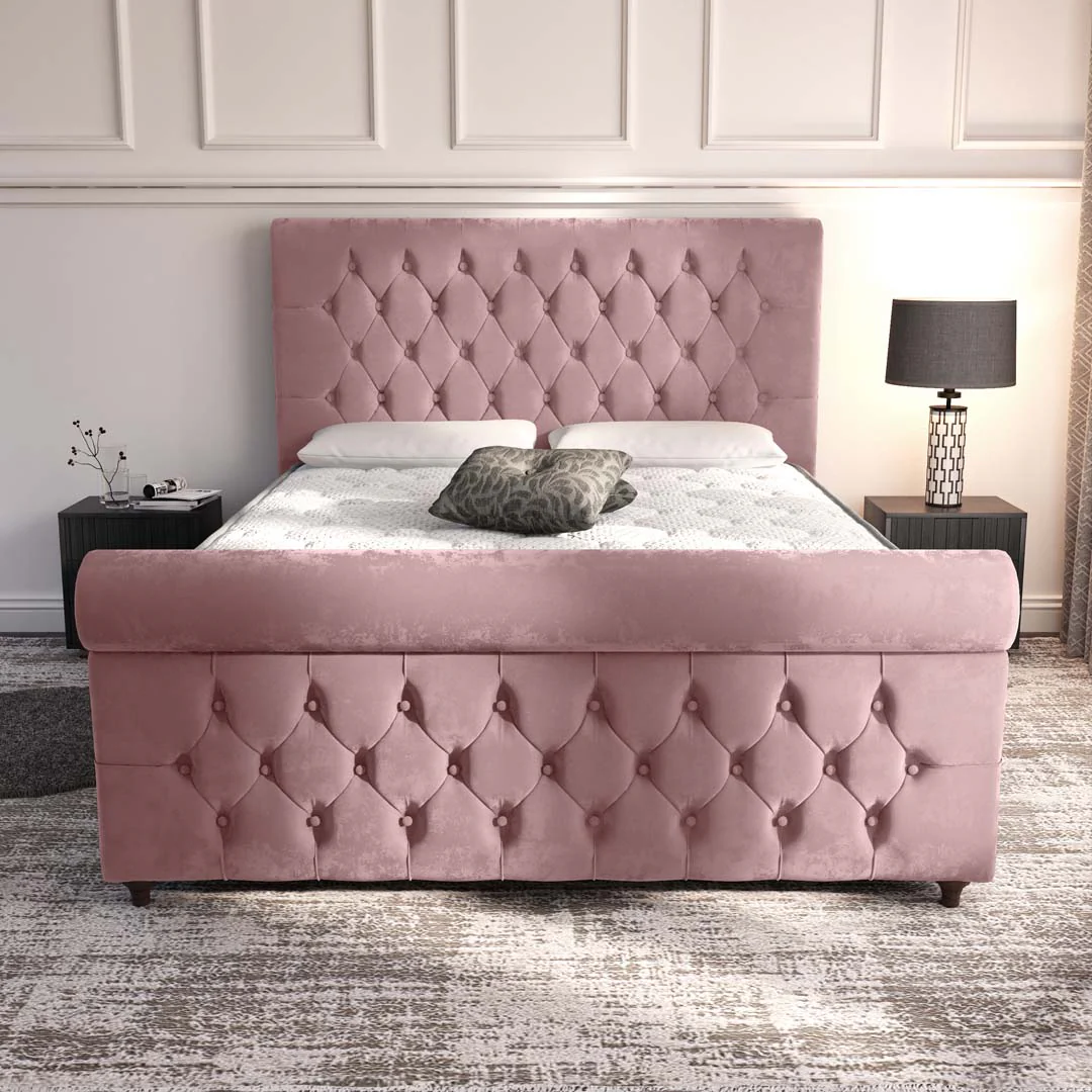 Melbourne Upholstered Ottoman Bed - Image 5