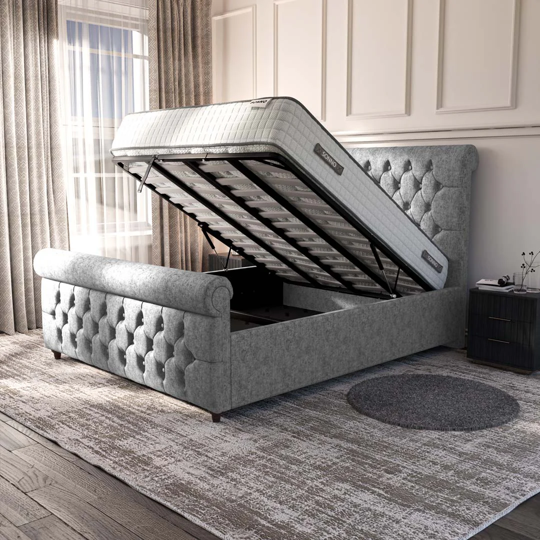 Melbourne Upholstered Ottoman Bed - Image 2