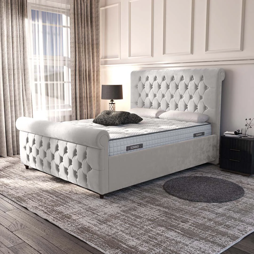 Melbourne Upholstered Ottoman Bed - Image 3