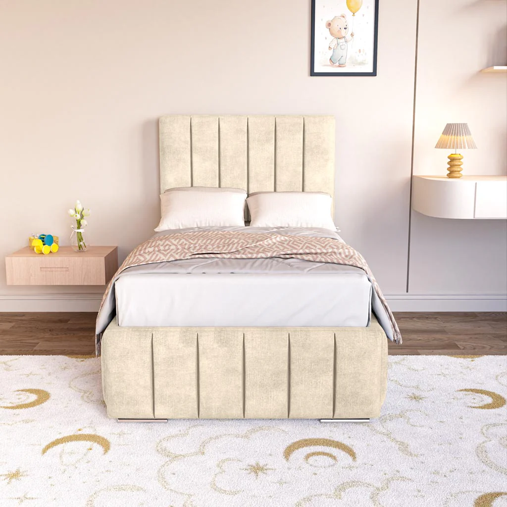 Milan Kids Upholstered Bed - Image 2