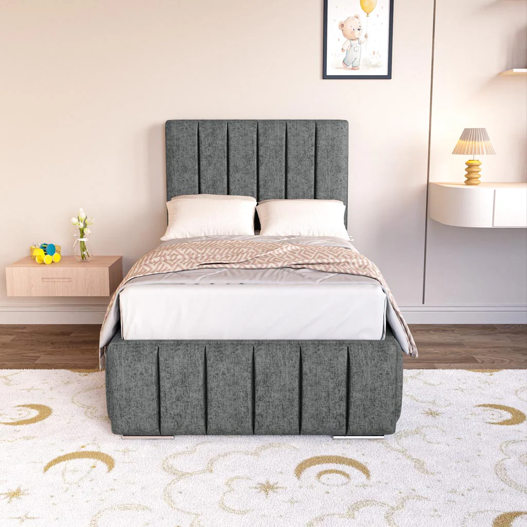 Milan Kids Upholstered Bed - Image 2
