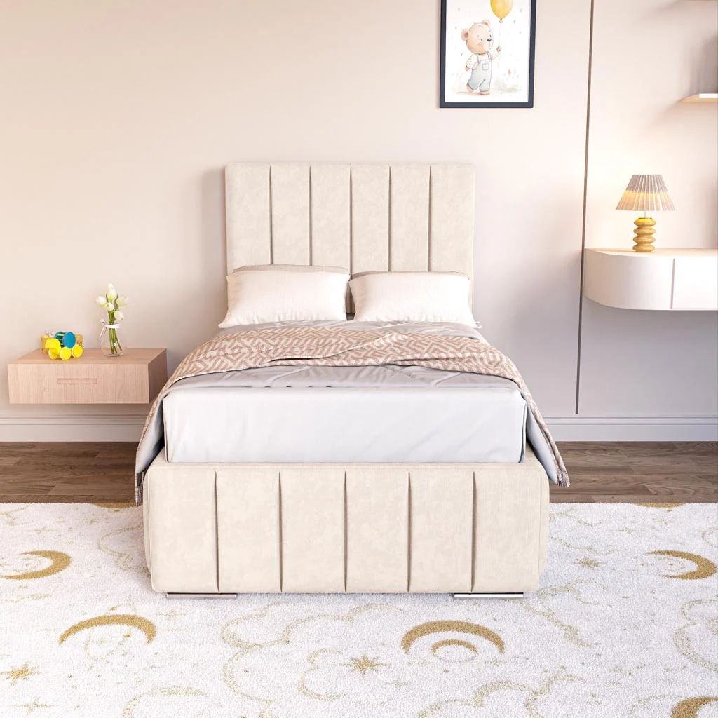 Milan Kids Upholstered Bed - Image 2