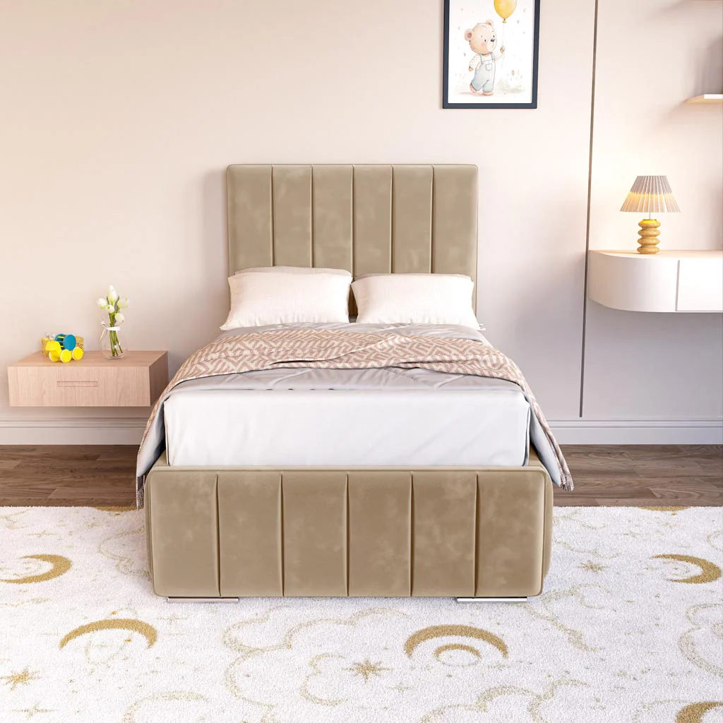 Milan Kids Upholstered Bed - Image 2