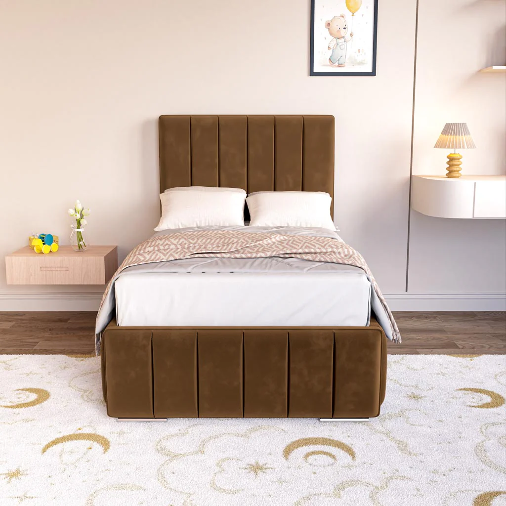 Milan Kids Upholstered Bed - Image 2