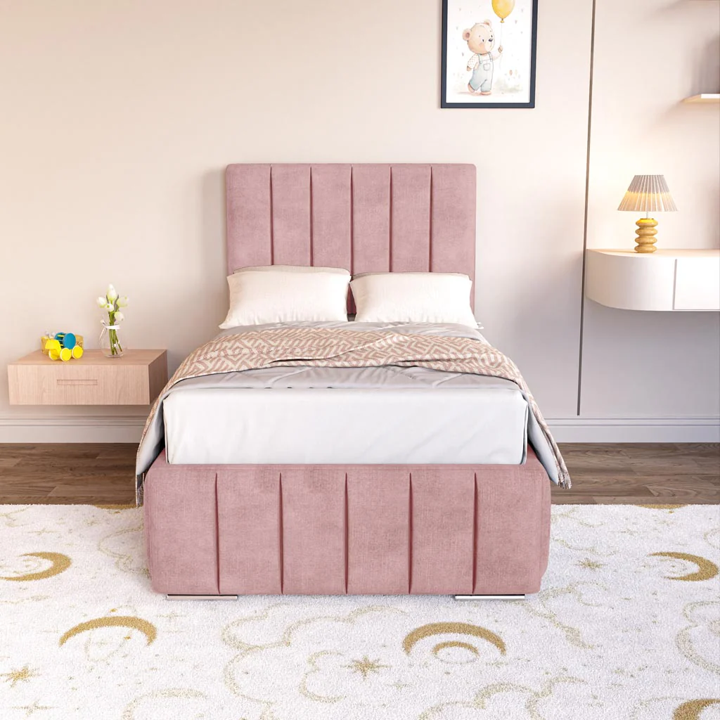 Milan Kids Upholstered Bed - Image 2