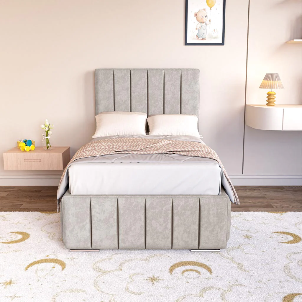 Milan Kids Upholstered Bed - Image 2