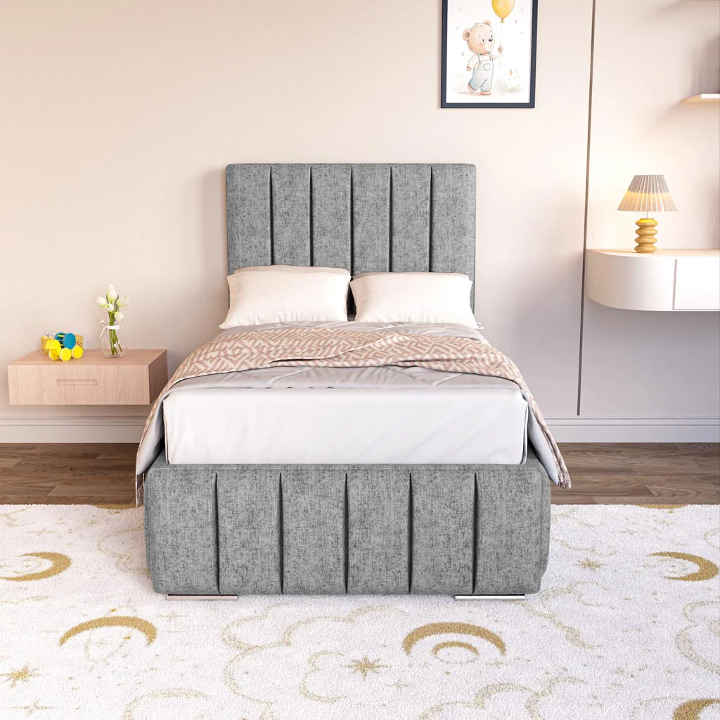 Milan Kids Upholstered Bed - Image 2
